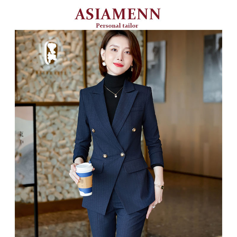 总裁套装女职业西服春季新款样品屋展示中心工作服高级感商务正装