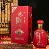 1瓶纯粮固态发酵 52度浓香型500ml 黄鹤楼酒 鹤