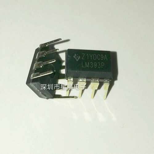 LM393N LM393P 低功耗电压比较器 DIP8 双比较器芯片 现货可直拍