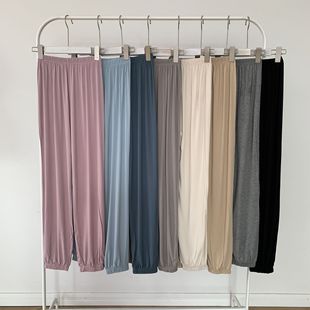 春夏新款女舞蹈练功服薄休闲裤束脚裤家居裤学生艺考基础练习裤子