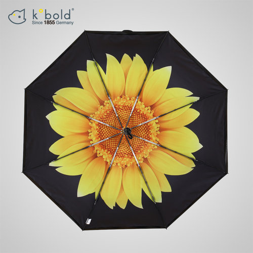 酷波德向日葵双层防晒晴雨两用伞