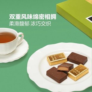 山姆黎巴嫩进口Patchi金砖形吉安杜佳榛子酱夹心牛奶可可巧克力