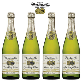 costco开市客美国进口马蒂天尼无酒精果酒气泡香槟苹果汽水750ml