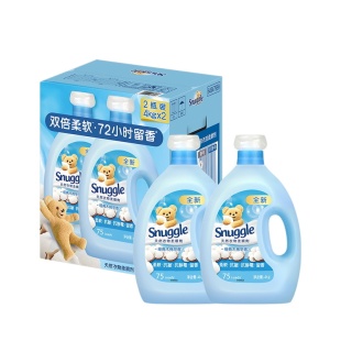山姆SNUGGLE天然衣物柔顺剂皂香72小时持久留香2倍柔软抗静电褶皱
