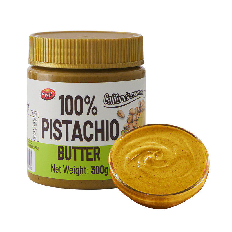 山姆越南进口美国加州100%开心果酱600颗瓶300g配料干净烘焙面包