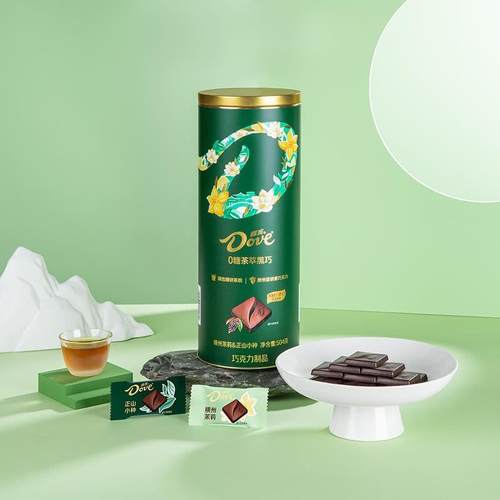 山姆超市Dove德芙茉莉0糖茶粹黑巧克力正山小种横州茉莉2种口味