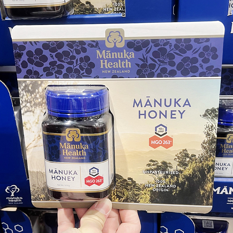COSTCO开市客MANUKA蜜纽康新西兰进口麦卢卡500g蜂蜜MGO263+UMF10