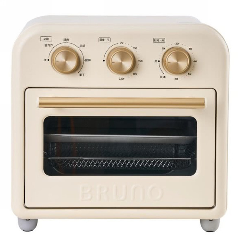 山姆代购日本BRUNO早餐电烤盘披萨果干面包机多功能空包炸锅烤箱