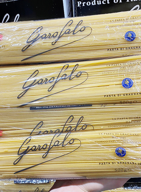 Costco开市客Garofalo Spaghetti直身意大利面速食通心粉方便面