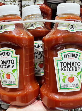苏州Costco开市客代购美国进口Heinz亨氏番茄酱沙司1.25kg配薯条