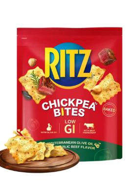 山姆超市乐之Ritz薯片鹰嘴豆脆片低GI送女友休闲办公室解馋小零食