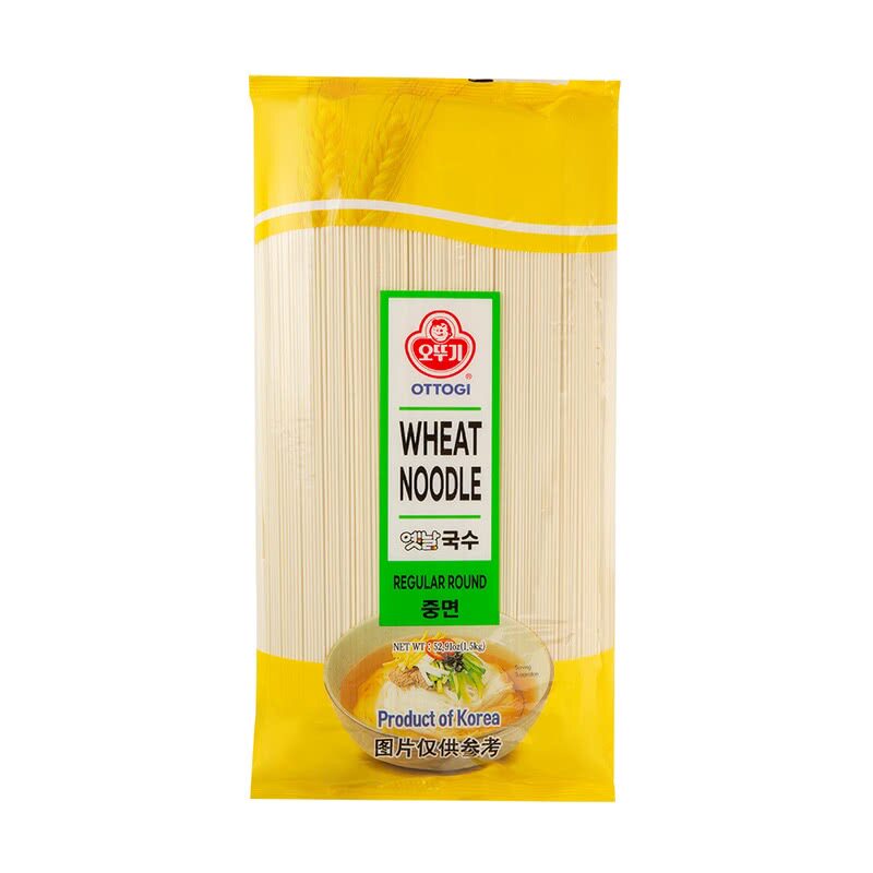 山姆超市代购韩国进口OTTOGI奥多吉不倒翁小麦面条干面条煮不糊汤