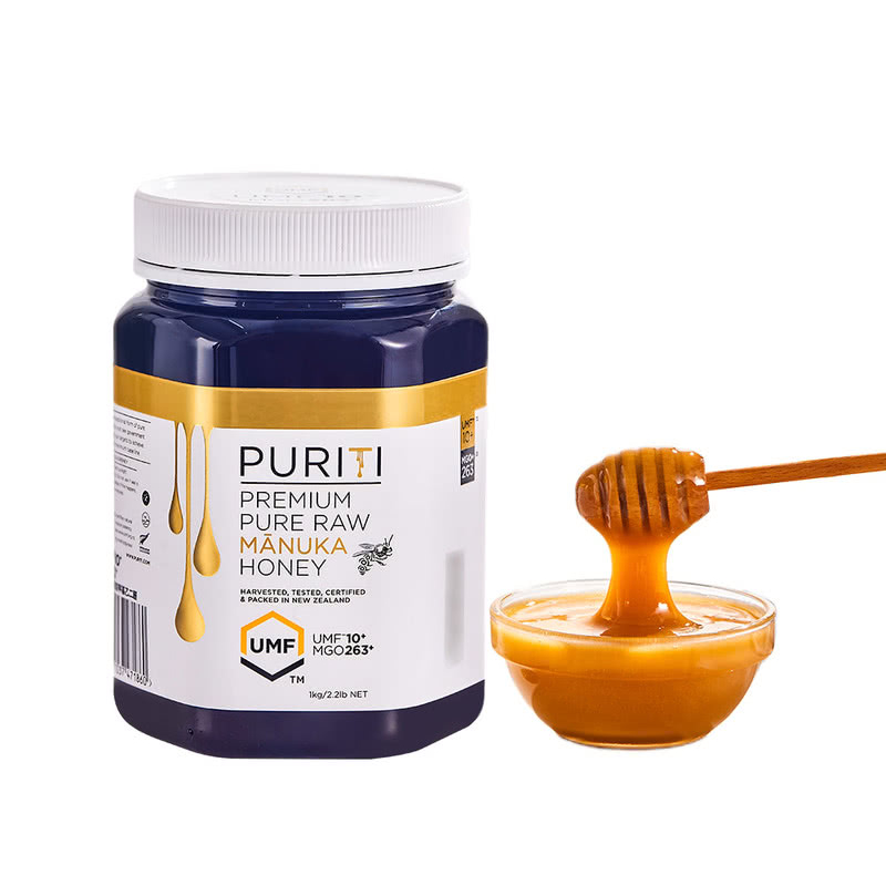 山姆新西兰100%纯正麦卢卡单花种蜂蜜1000g营养丰富浓稠黄umf认证