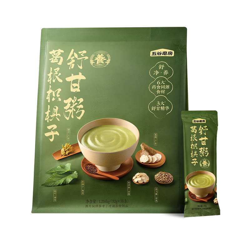山姆五谷磨房葛根枳椇子舒甘粥水飞蓟籽油六大药食同源食材营养