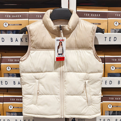 Costco开市客32Degrees儿童棉服马甲马夹儿童男女童外穿保暖背心