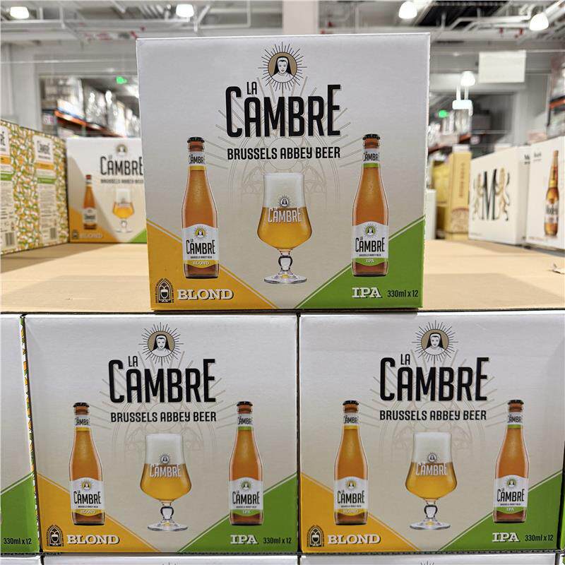 costco开市客海特安可金贝儿啤酒组合330ml*12瓶比利时修道院啤酒