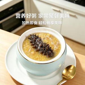 山姆鲍之源高汤刺参粥好粥整条10头海参清远鸡肉质肥厚美营养早餐