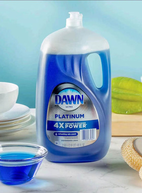 Costco开市客美国进口宝洁DAWN清洁洗碗洗洁精果蔬宠物猫㺃洗护液
