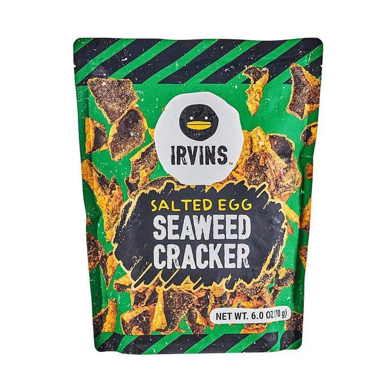 山姆新加坡进口IRVINS咸蛋黄海苔咖喱脆片170g咸香微辣酥脆香零食
