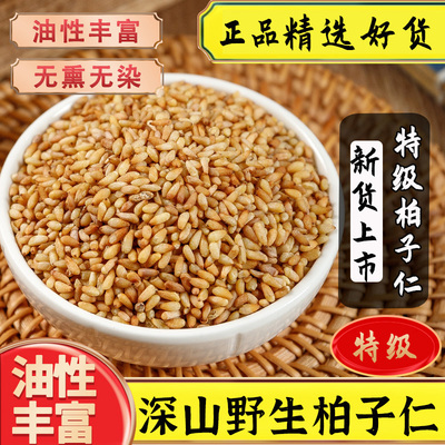 正品柏子仁250g包邮酸枣仁