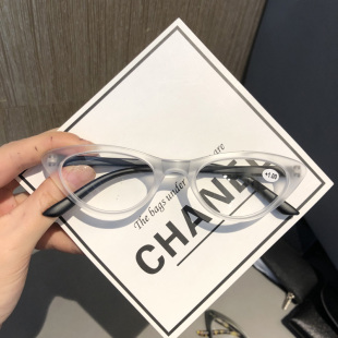 新款 超轻猫眼老花镜女士防蓝光不疲劳50到60岁高清洋气上档次 时尚