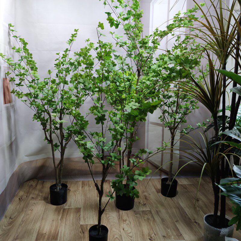 吊钟树橱窗造景落地盆栽仿真植物