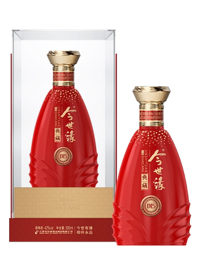 【厂家自营】今世缘典15单瓶白酒