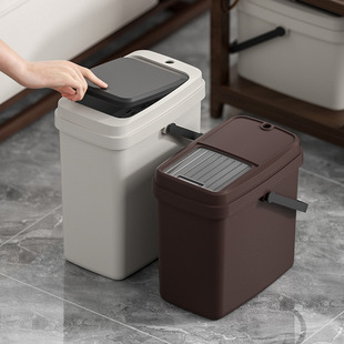 茶盘排水管带桶一套塑料弹盖茶水桶茶叶茶渣废水桶功夫茶具配件茶