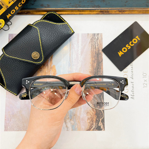 新款玛士高moscot眼镜框男复古框半框平光镜女配近视眼镜架tinif