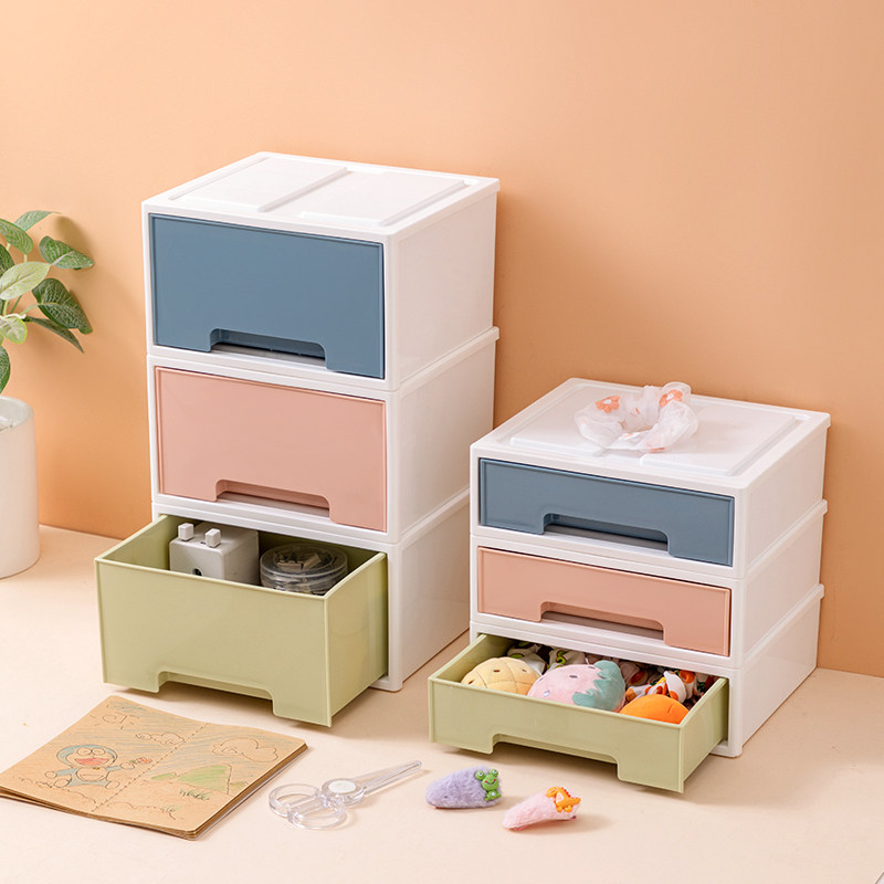 儿童发饰头饰收纳盒桌面放头绳整理盒大容量饰品耳环发圈发夹盒子,收纳整理,桌面收纳盒,淘宝优惠券,粉丝福利购,淘宝优惠卷