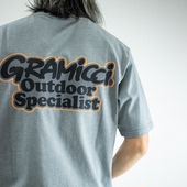 DOOITT GRAMICCI日系山系休闲户外男女全棉印花宽松圆领短袖 T恤