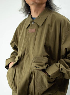 DOOITT#Poliquant日本原产工装涤纶立体兜袋夹克外套