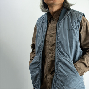 背心 成衣洗水夹棉男式 DOOITT WILDTHINGS日系DOOITT联名款