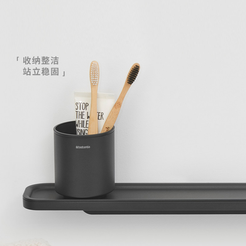 brabantia柏宾士MindSet牙刷架置物架卫生间不锈钢电动牙刷牙杯架,家庭/个人清洁工具,牙刷架/牙具座,淘宝优惠券,粉丝福利购,淘宝优惠卷