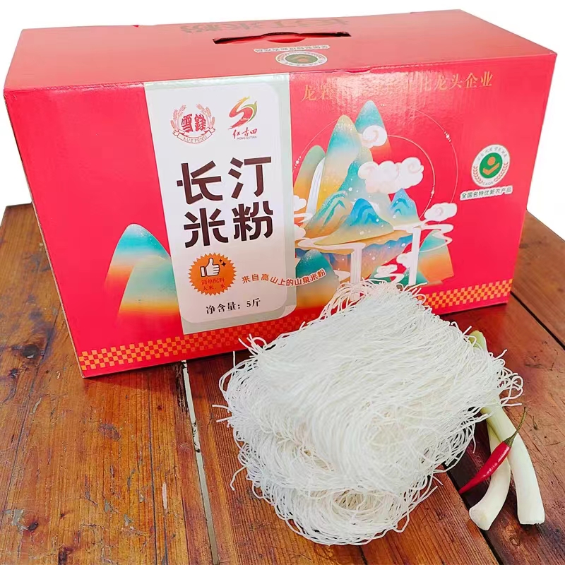 雪鋒長汀米粉傳統(tǒng)工藝本地大米制作禮盒裝