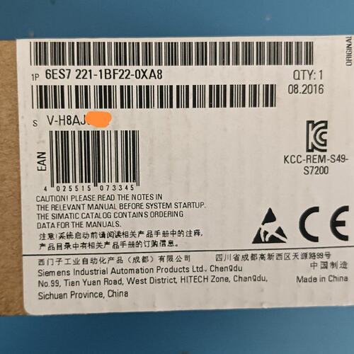议价6ES7 221-1BF22-0XA8 西门子EM221 C可维修