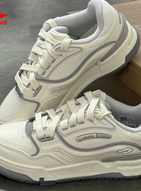 李宁001 BTC 3情侣款经典休闲板鞋2025年秋季反光运动板鞋AGCV281