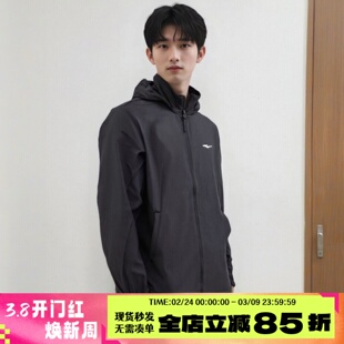 鸿星尔克加绒风衣男线下同款2025年秋冬新款防风外套专柜正品清仓