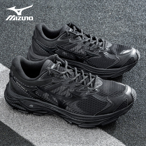 Mizuno美津浓26新款RACER V2春夏透气机能风老爹鞋复古户外跑步鞋