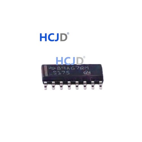 只做原装正品SN74LS175DR HEX路/四路D型触发器 LS175 贴片SOP-16