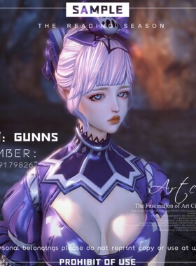 【4Gunns】剑灵游戏捏脸数据【虚幻三-天女-知善】猪服俄服不可用