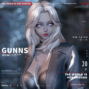 【4Gunns】剑灵游戏捏脸数据【虚幻三-龙女-野性】私服俄服单机