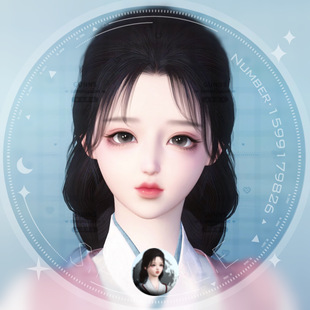 【店铺福利】逆水寒端游捏脸 女 大体 血河神相龙吟玄机鸿音 阮恬