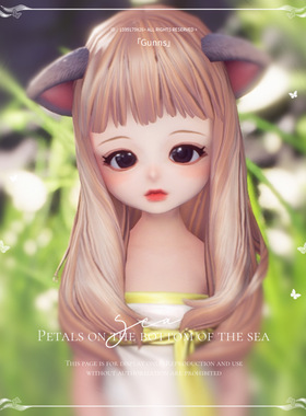 【4Gunns】剑灵游戏捏脸数据 虚幻四-灵女-眠可 适合国服台服韩服