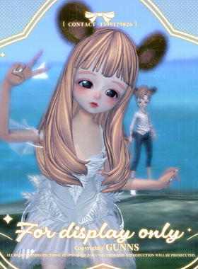 【4Gunns】剑灵游戏捏脸数据【虚幻三-灵女-小睡包】私服俄服单机