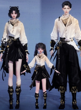 【4Gunns】诛仙世界服装染色 成女成男少女 潜龙幽川探灵镇魔