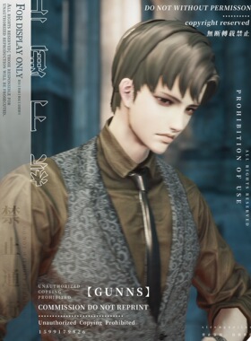 【4Gunns】剑灵游戏捏脸数据【人男-虚幻四-负喧】国服台服韩服