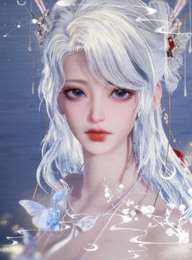 【4Gunns】诛仙世界捏脸数据 鬼王女捏脸 温柔御姐【方媛】