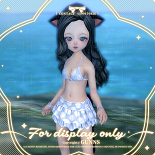 【4Gunns】剑灵游戏捏脸数据【虚幻三-灵女-孤猫】俄外服可用灵女