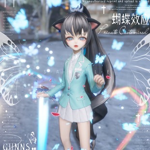 【4Gunns】剑灵游戏捏脸数据【虚幻四-灵女-祁野】国服韩服台服